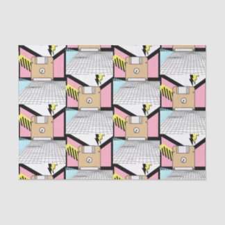 Papier Mousseline Style années 80