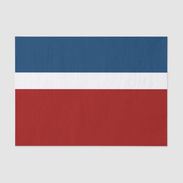 Papier Mousseline Style de bloc de couleur bleu blanc (Recto)