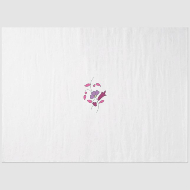 Papier Mousseline Style Ndrrmc, Purple Doux, Jazzberry Jam (Recto)