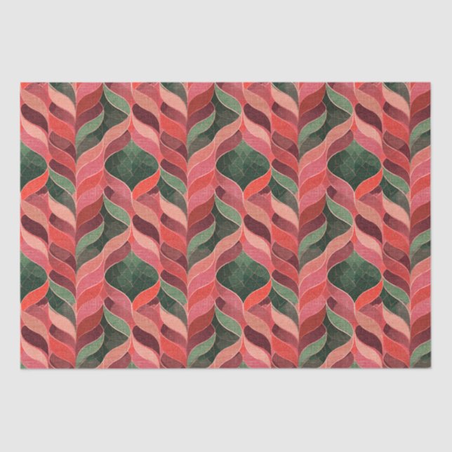 Papier Mousseline Style rétro les années 70 années 60 (Recto)