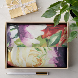 Papier Mousseline Style vintage Grandes aquarelles