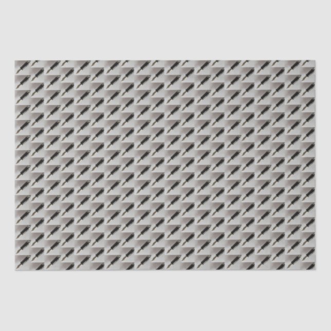 Papier Mousseline Stylo-plume à motif (Recto)