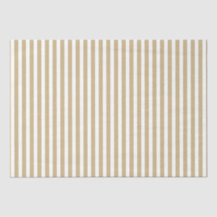 Papier Mousseline Sucre de canne de Noël en or et blanc