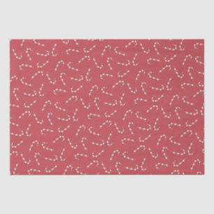 Papier Mousseline Sucre de canne rouge traditionnel Noël