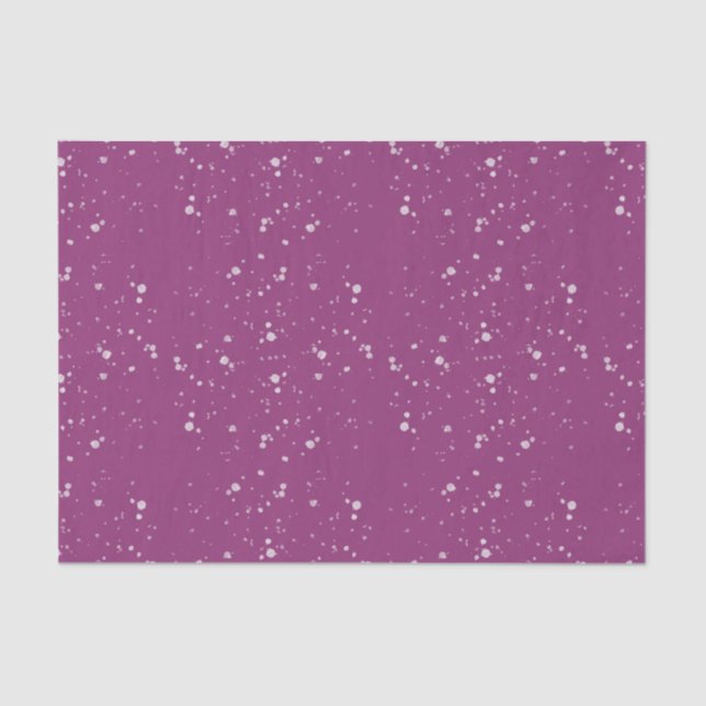 Papier Mousseline Sugar Plum Snow (Recto)