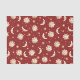 Papier Mousseline Sun et lune