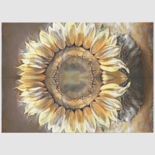 Papier Mousseline Sunflower Mirror Collection d'art moderne