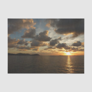 Papier Mousseline Sunrise aux îles Virgin