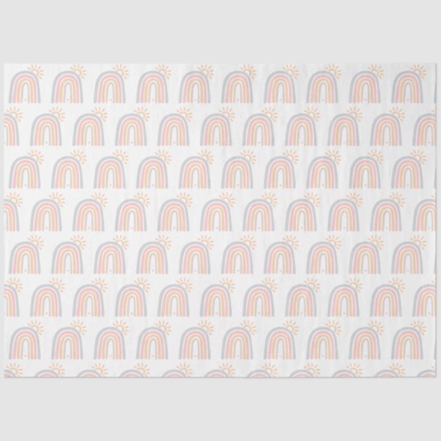 Papier Mousseline Sunshine and Rainbows (Recto)