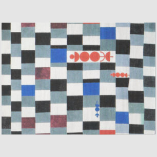 Papier Mousseline Super échecs, Paul Klee
