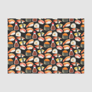 Papier Mousseline Sushi japonais mignon