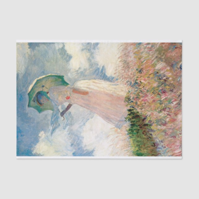 Papier Mousseline Suzanne Hoschedé, fille de Hoschedé, deuxième épou (Recto)