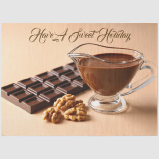 Papier Mousseline Sweet Chocolate And Chocolate Paste Bowl Custom