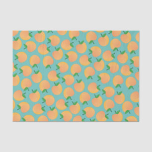 Papier Mousseline Sweet Peach Cute Fruit 1er Anniversaire Thème