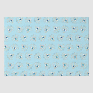 Papier Mousseline Symbole de protection turc des yeux mal grecs déco