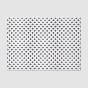 Papier Mousseline Symbole Fleur De Lis Motif
