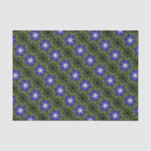 Papier Mousseline Symétrie Bluebonnet