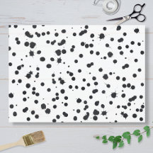 Tache d'encre noire