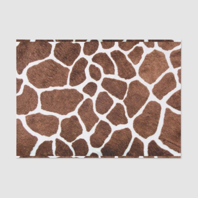 Papier Mousseline Taches de girafe (Recto)