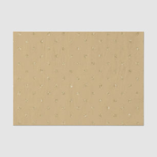 PAPIER MOUSSELINE TAN PARTIES SCINTILLANT BROWN REGARDER POIS IRLAND