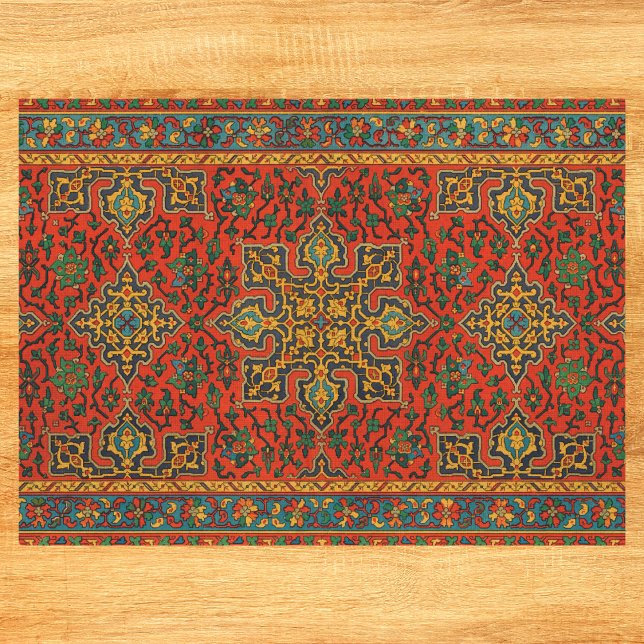 Papier Mousseline Tapis arabe vintage (Créateur téléchargé)