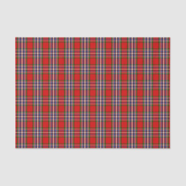 Papier Mousseline Tartan de MacFarlane de clan (Recto)