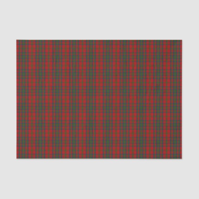 Papier Mousseline Tartan de Matheson de clan (Recto)