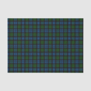 Papier Mousseline Tartan de militaires de Campbell de clan