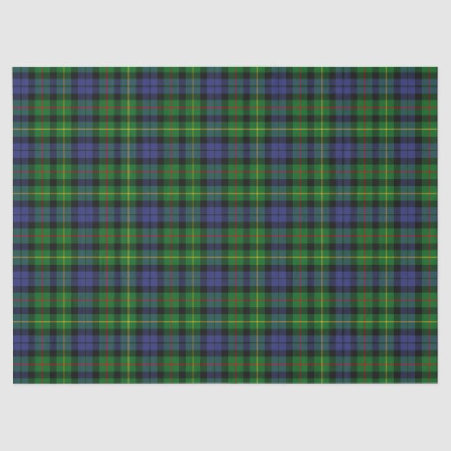 Papier Mousseline Tartan de Rollo (Recto)