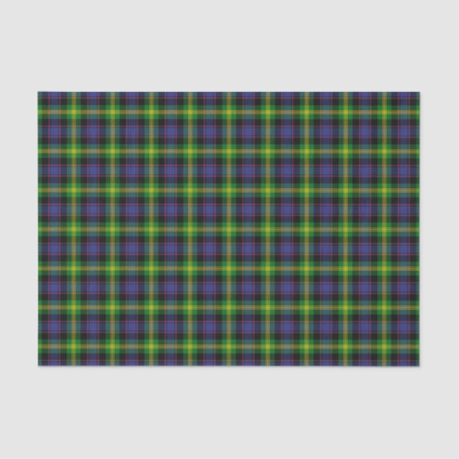 Papier Mousseline Tartan de Watson de clan (Recto)