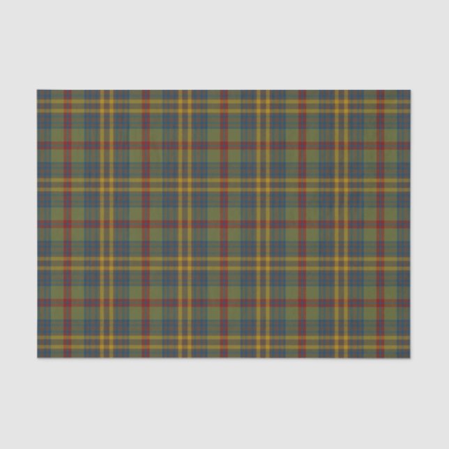 Papier Mousseline Tartan d'Irlandais de Comté de Limerick (Recto)