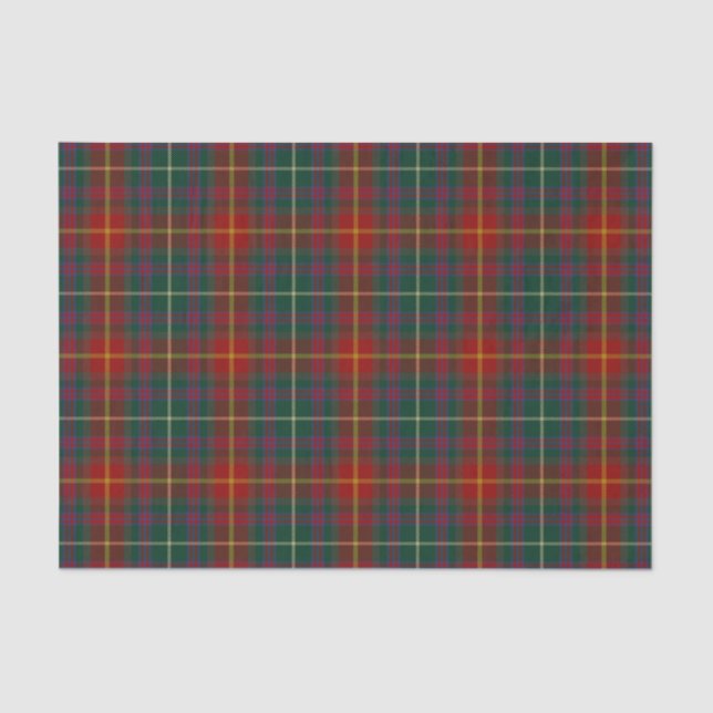 Papier Mousseline Tartan d'Irlandais de Meath du comté (Recto)