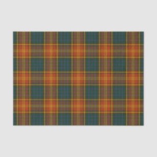 Papier Mousseline Tartan d'Irlandais de Roscommon du comté