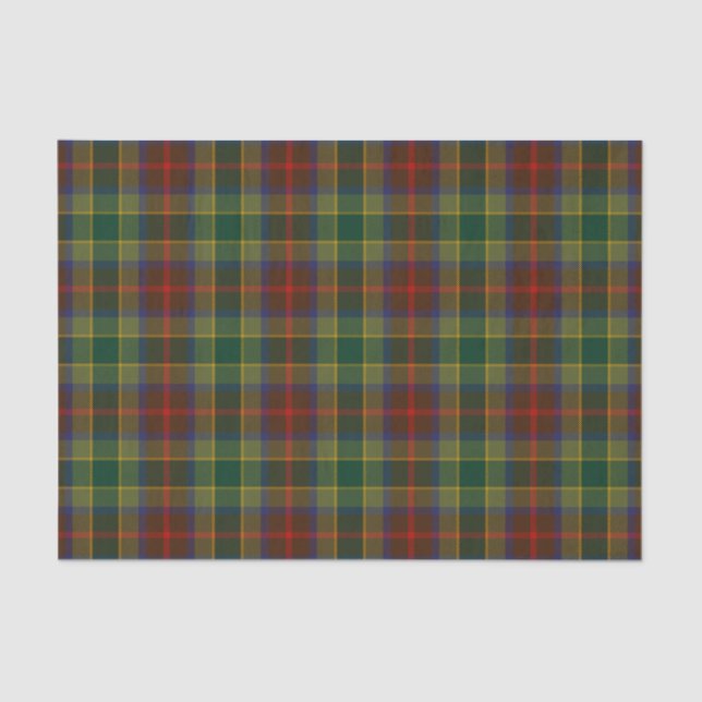 Papier Mousseline Tartan d'Irlandais de Waterford du comté (Recto)