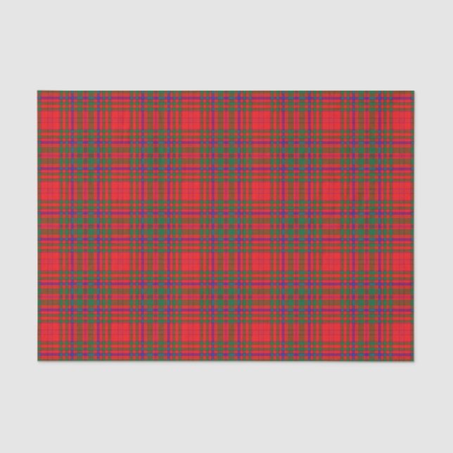 Papier Mousseline Tartan écossais de MacDougall de clan de cadeaux (Recto)