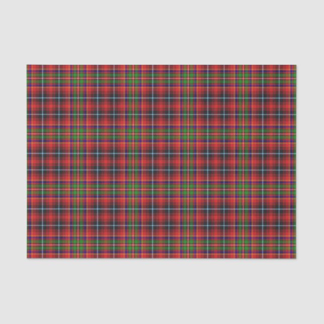 Papier Mousseline Tartan écossais d'Innes de clan de cadeaux (Recto)