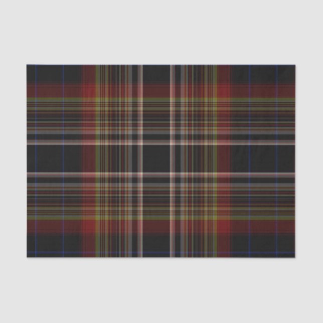Papier Mousseline Tartan Plaid (Recto)