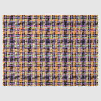 Papier Mousseline Tartan plaid d'Halloween