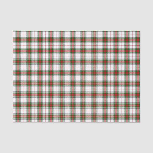 Papier Mousseline Tartan Steward du clan - 2 (Recto)