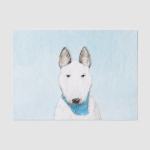 Papier Mousseline Taureau Terrier - Cute Original Chien Art