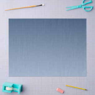 Papier Mousseline Teintes foncées à claires Smokey Blue