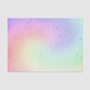 Papier Mousseline Teinture de ciment arc-en-ciel