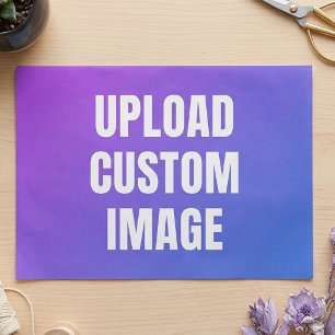 Papier Mousseline Télécharger une image personnalisée - Ajoutez la v