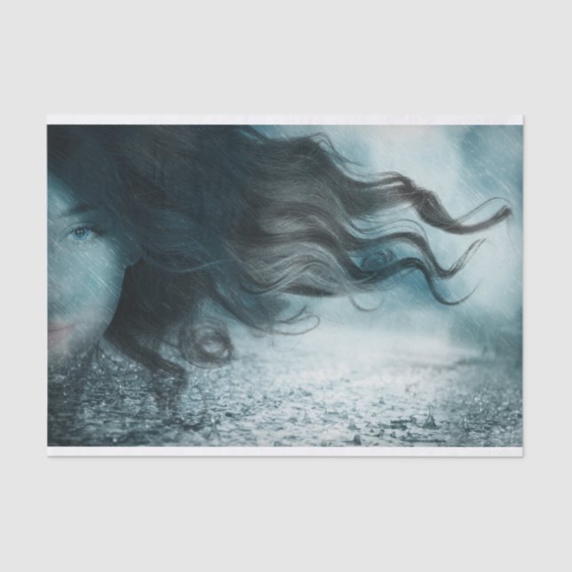 Papier Mousseline Tempête imminente (Recto)