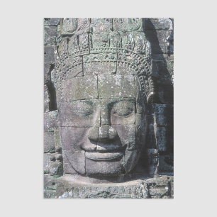Papier Mousseline Temple Bayon à Angkor Wat - Cambodge