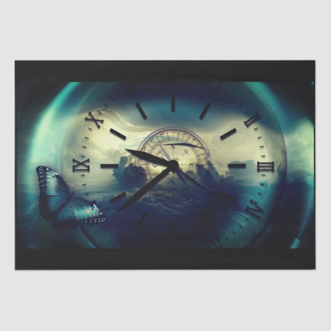 Papier Mousseline Temps de déplacement Compteur de découpage Papier  (Recto)