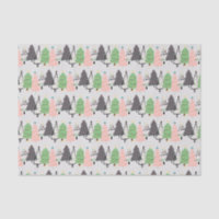 Tendance Abstrait moderne arbres de Noël Motif
