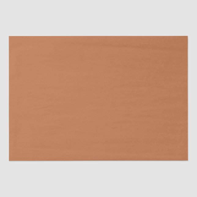 Papier Mousseline Tendance des couleurs solides Brown Hazel (Recto)