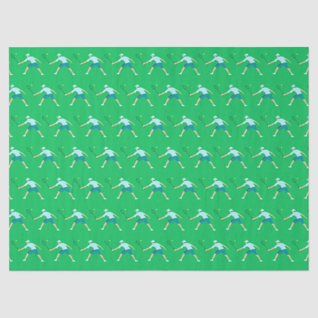 Papier Mousseline Tennis (Recto)