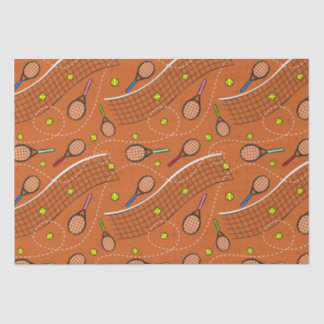 Papier Mousseline Tennis Game Fun